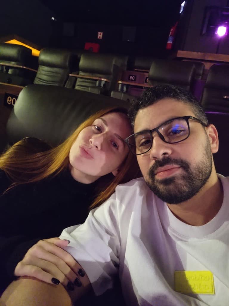 No cinema